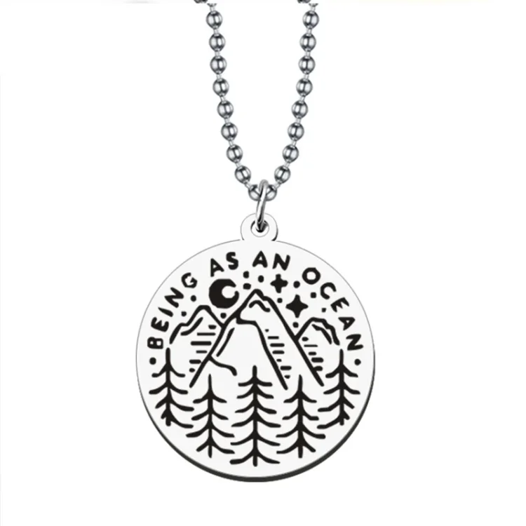 Being as an ocean Necklace-Annaletters