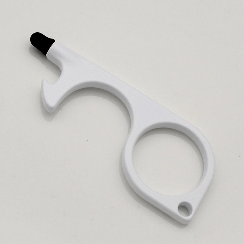 Minimalist Solid Color Zinc Alloy Plating Inlay Rhinestones Keychain