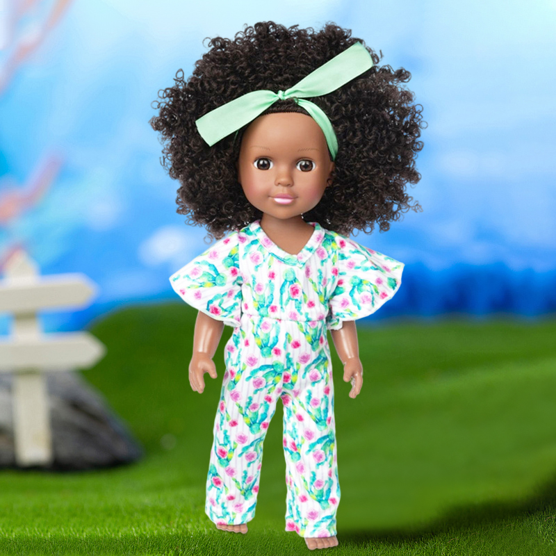 Blackbabydolls Black Baby Girl Doll 14 inch African American Washable ...