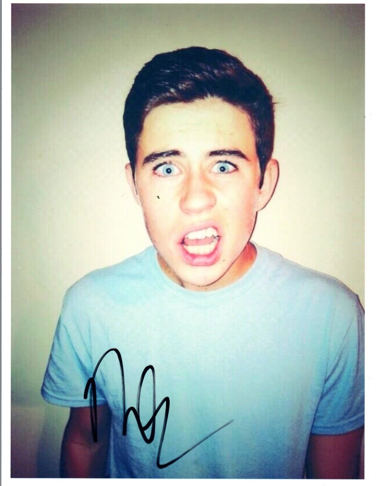 Nash Grier Signed Autographed 8x10 Photo Poster painting Vine & YouTube Star COA VD