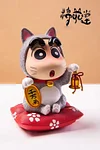 Lucky Cat Nohara Shinnosuke - Crayon Shin-chan Resin Statue - MianHuaTang Studios