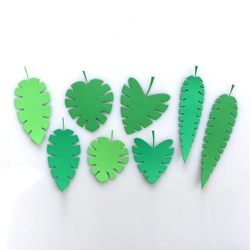 Sdrawing METAL CUTTING DIES plantain leaves stencil DIY Scrapbook Paper Album 2023 new