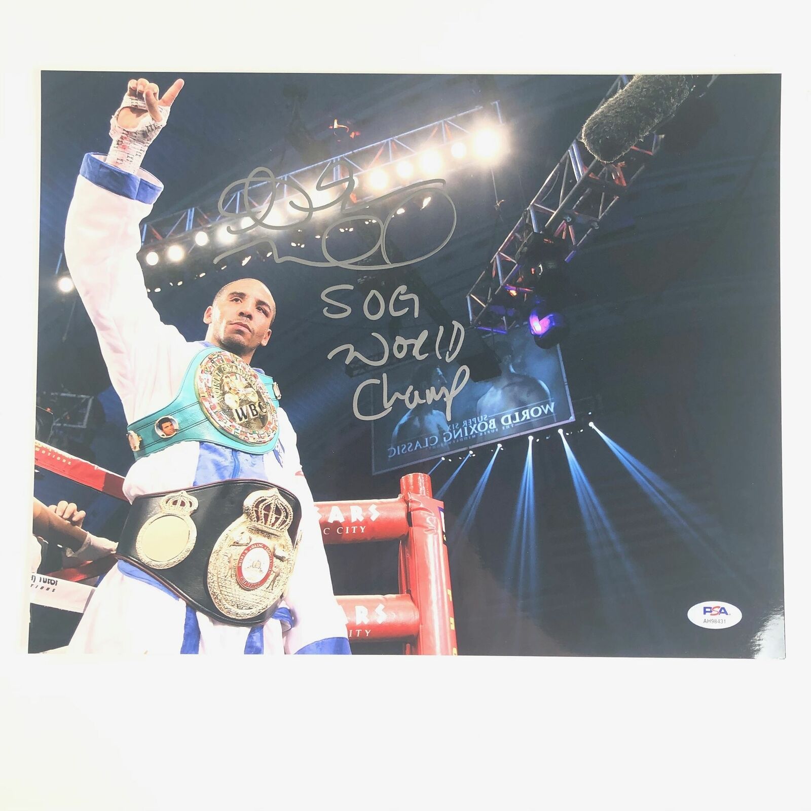 Andre Ward signed 11x14 Photo Poster painting PSA/DNA Boxer Autographed World Champ