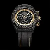 NTPT Carbon Rolex DiW Daytona "CREAM INVERT GOLD"