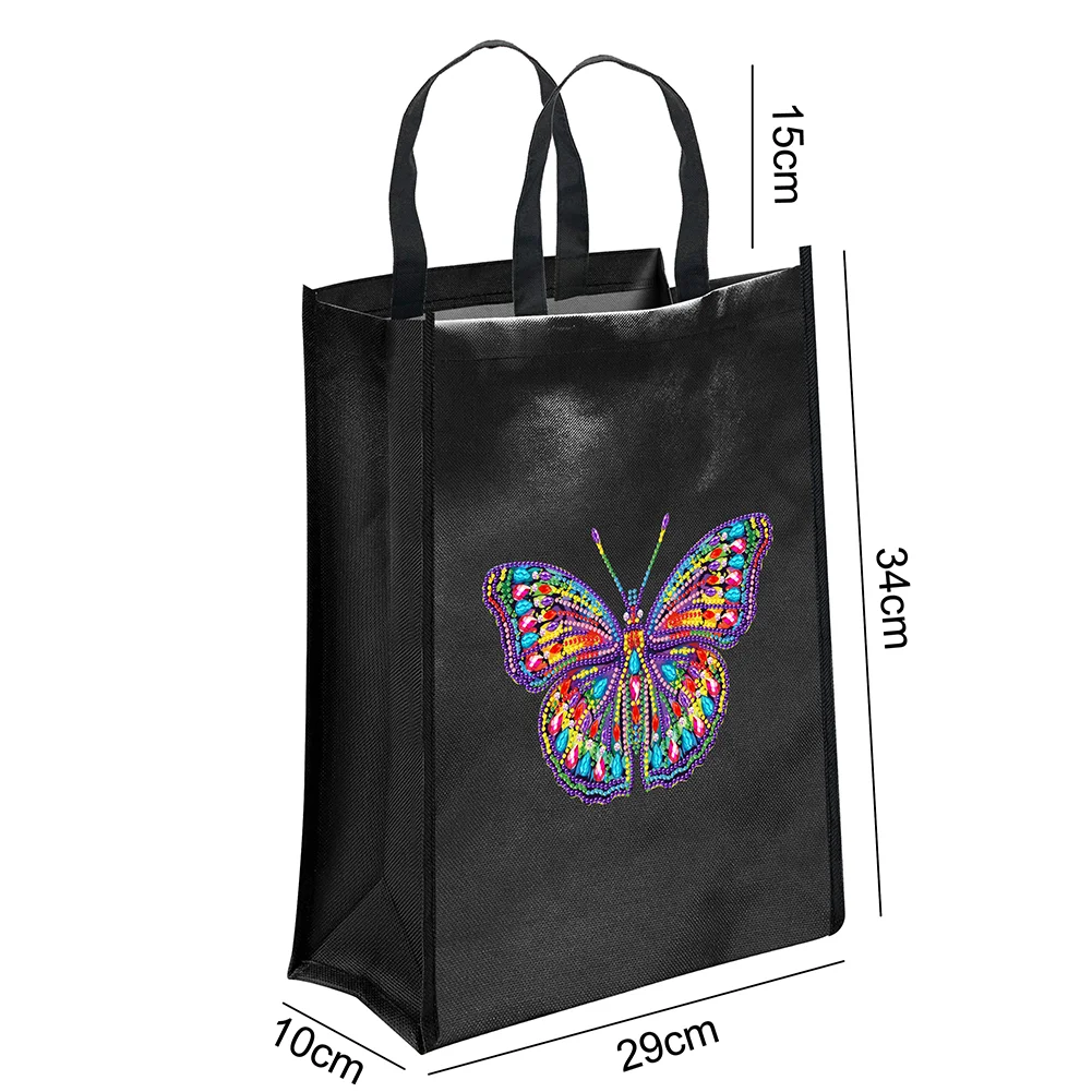 DIY Diamond Painting Luminous Eco-Friendly Bag - Butterfly