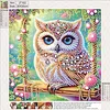 Diamond Painting-DIY Crystal Rhinestone Garden Owl