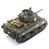 1/16th M4A3 Sherman RC Tank With Smoke, Sound And BB Gun - Metal Upgrade Pro Version