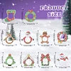 10Pcs Diamond Painting Home Christmas Tree Decoration Photo Frame Pendant