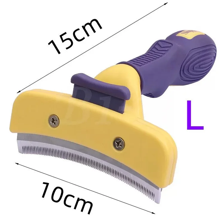 Specially designed for pets: efficient hair removal and knotting comb