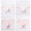 Popular Cross-Dressing Sexy Bowknot Lingerie Hidden Briefs
