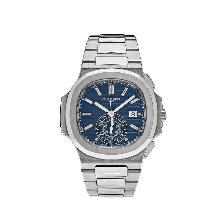 Patek Philippe Nautilus 40th Anniversary White Gold Blue Dial 5976/1G-001