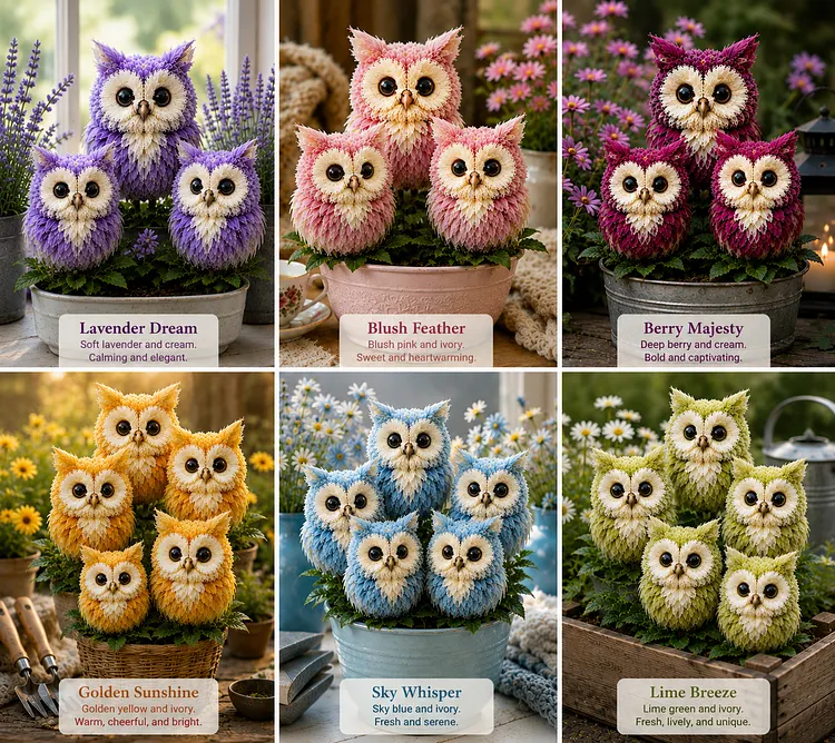 🦉 Owl Bloom Bulbs - Where Flowers Meet Wonder