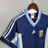 Retro 1998 Argentina Soccer Jersey Away