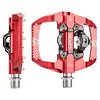 Mountain Bike Pedals For CXWXC CX-159 Bike Removable Anti-Skid Nails 2In1 Clipless Flat Pedal 9/16In 3 Bearings Bicycle Pedals Bicycle Accessories