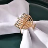 Golden Candelabra Event Catering Napkin Ring