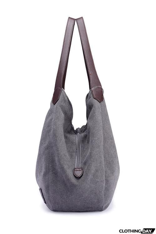 Canvas Hobo Bag