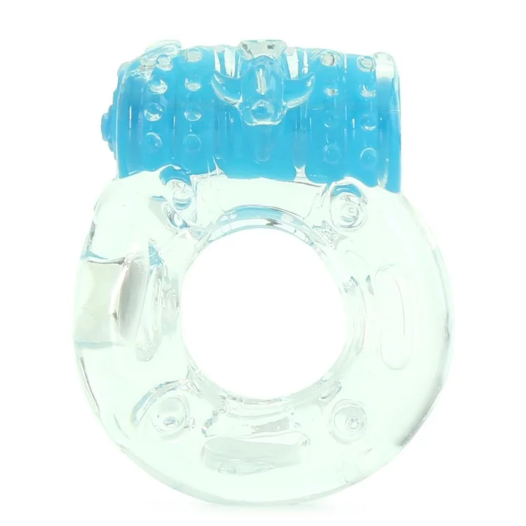 pornhint Pornhint Color Pop Quickie Vibrating Cock Ring in Blue