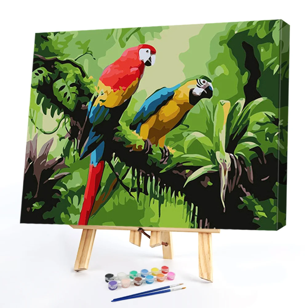 Parrot - Paint By Numbers(50*40CM)
