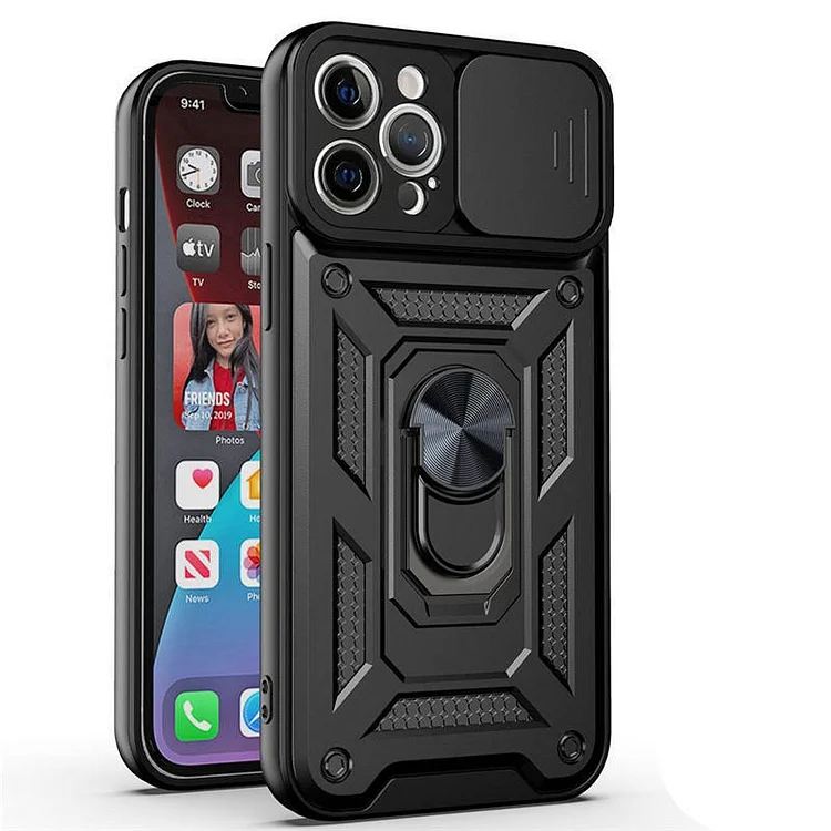 Armor Shockproof Magnetic Ring Stand Holder Case  Etrgadget- Smartphone Cases & Covers | Accessories
