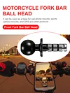 Ball Mount Adapter 17mm 25mm Mobile Phone Holder Aluminum Alloy Bike Phone Mount