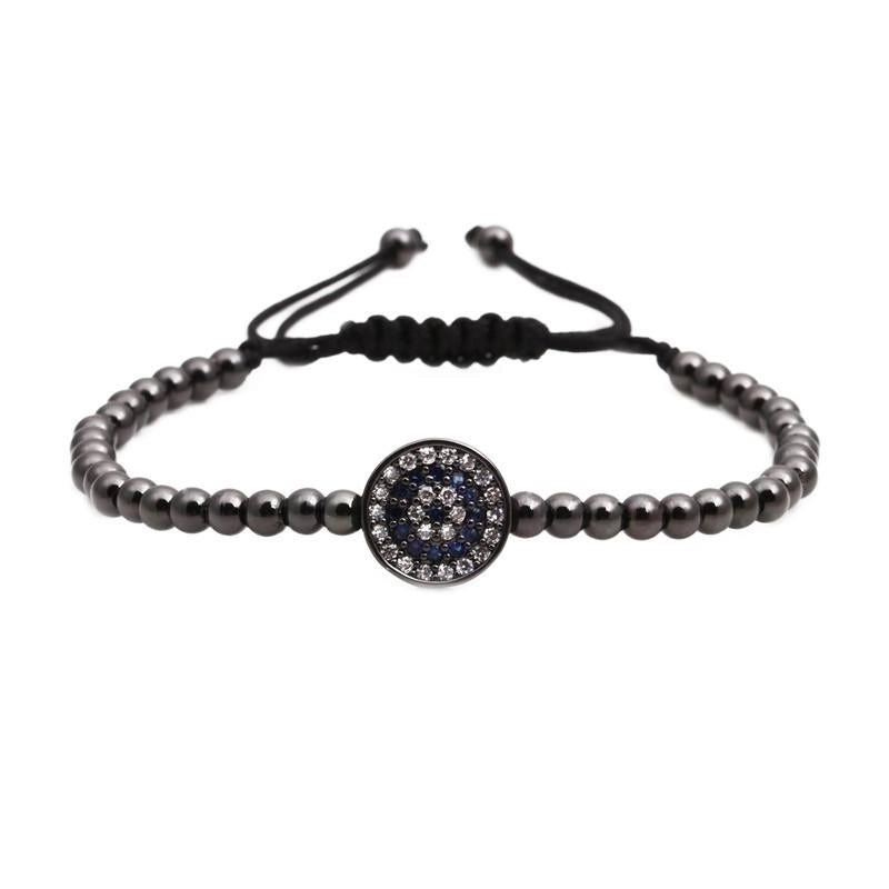 Fashion Copper Bead Weaving Bracelet Nhyl122552