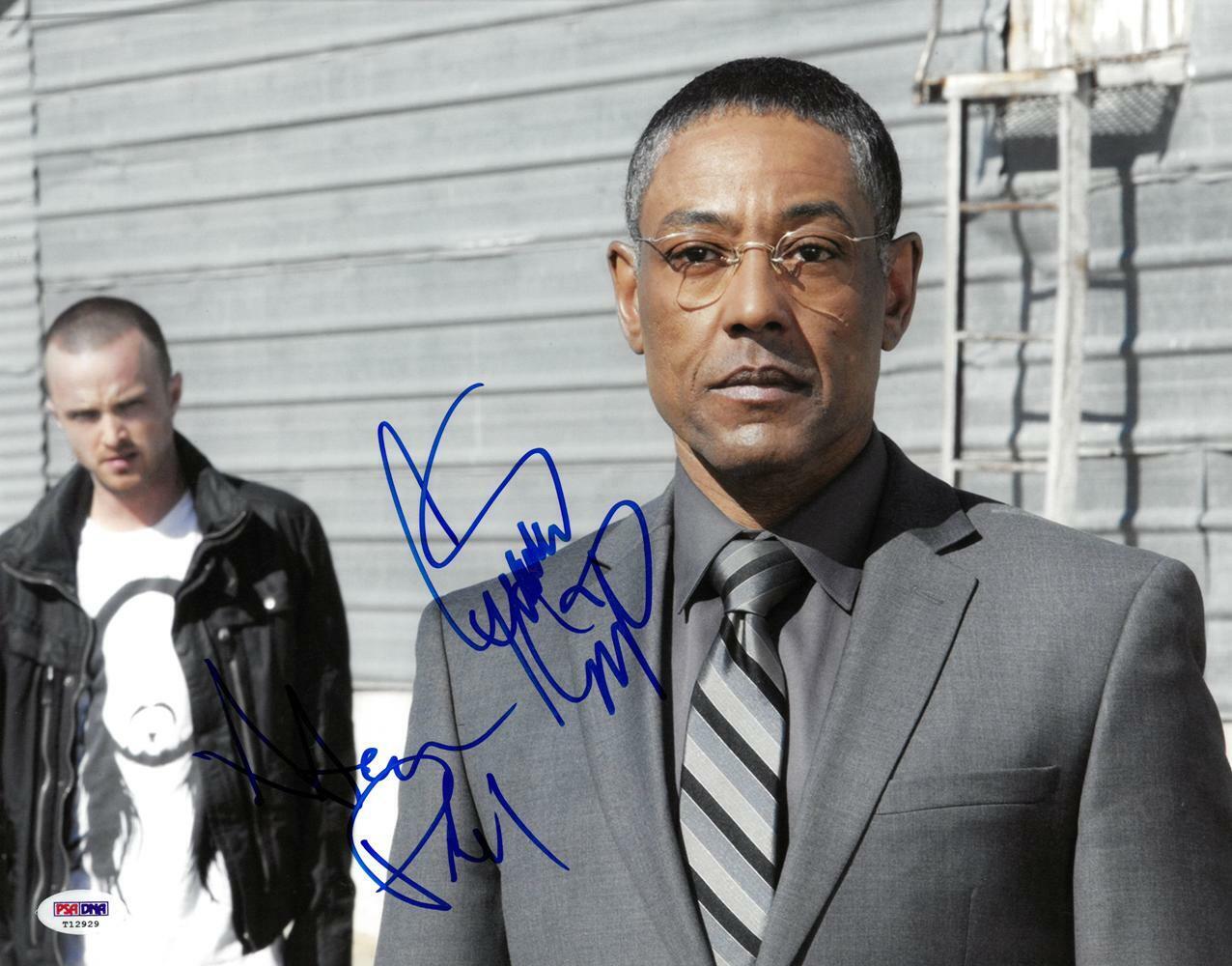 Giancarlo Esposito/Aaron Paul Signed Breaking Bad 11x14 Photo Poster painting PSA/DNA #T12929