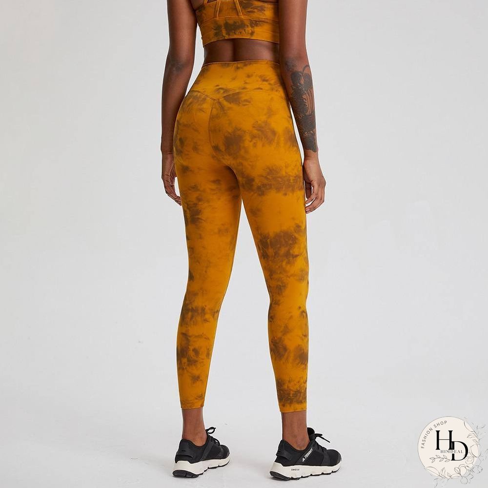 CLASSIC 3.0-TIE DYE Naked Feel Fitness Workout Legging Women No Camel Toe Squat Proof Yoga Pants Sport Gym Legging 2-12