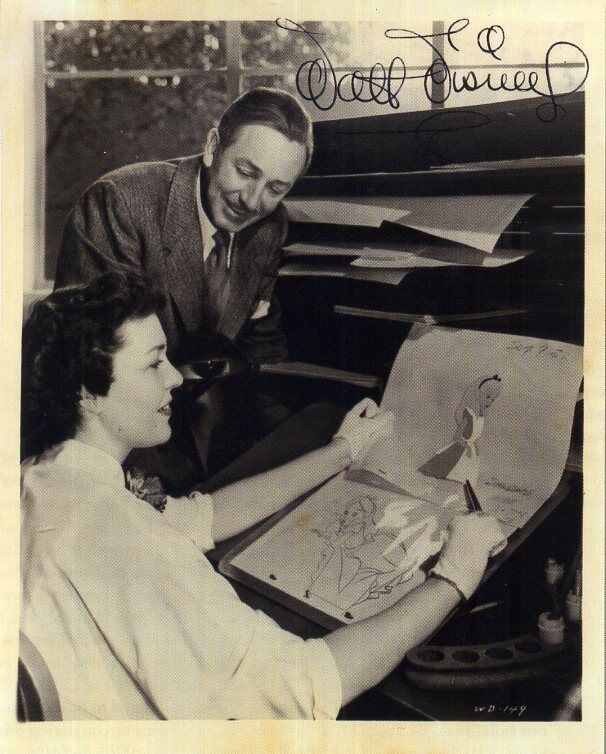 WALT DISNEY Signed 'Alice' Photo Poster paintinggraph - Film Maker Animator Cartoonist preprint