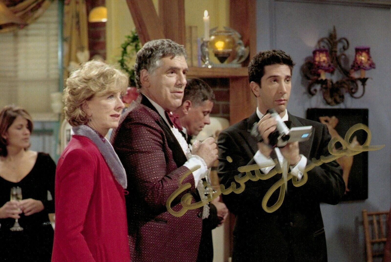 Elliott Gould Hand Signed 6x4 Photo Poster painting Friends Jack Ocean's Eleven Autograph + COA