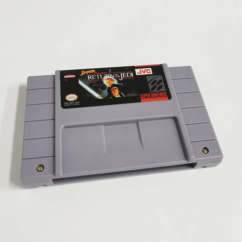 Super Star Wars: Return of the Jedi SNES For Super Nintendo Entertainment System - 16 Bit US Version Game Cartridge
