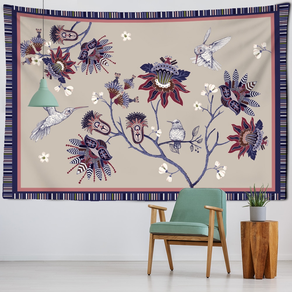 

Wall Tapestry - Wall Plants Flower-150*130cm, 501 Original