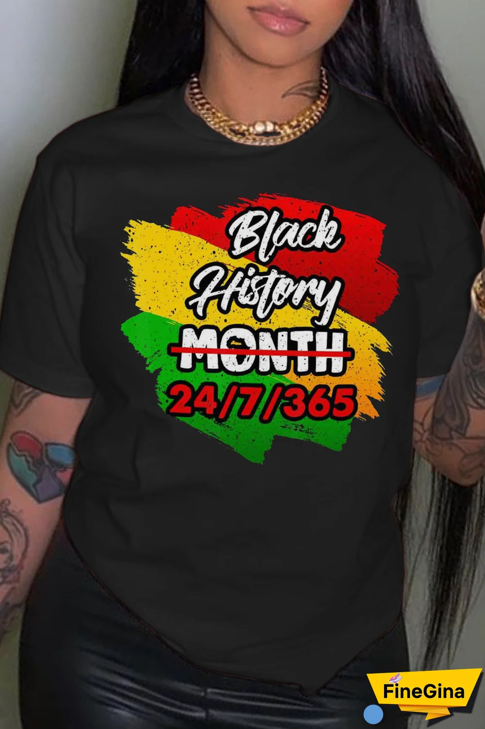 Red Daily Vintage Print Patchwork O Neck T-Shirts