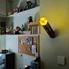 Minecraft Same Type Torch Pixel Style Wall Mounted USB Charging Long Battery Duration Night Light