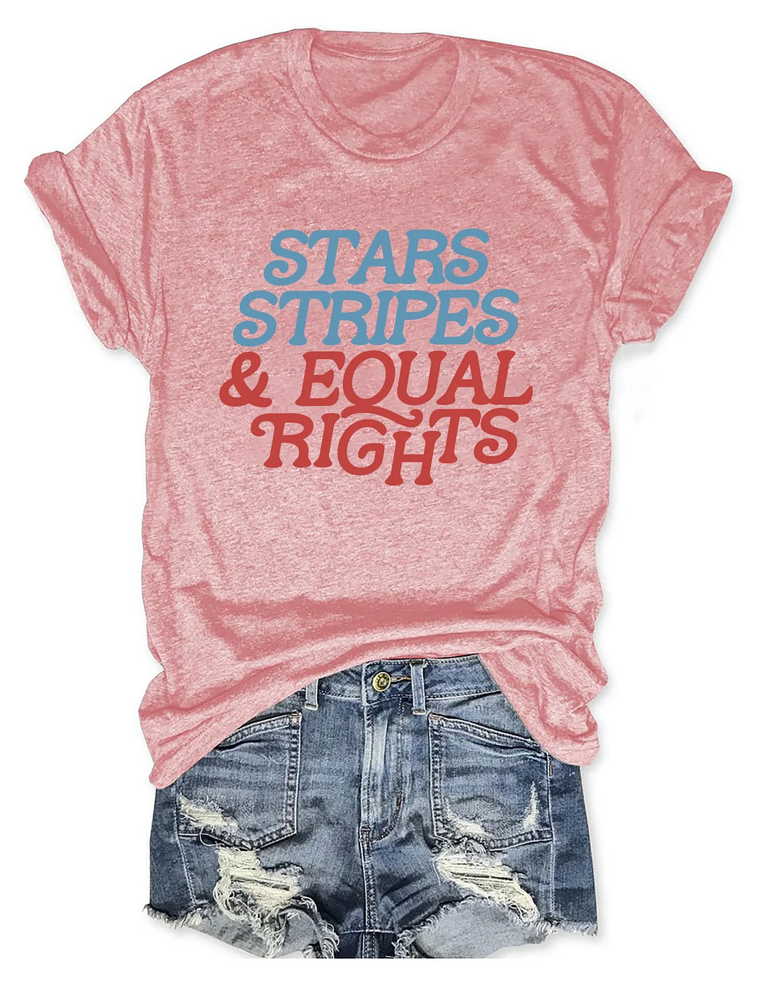 Stars And Stripes Equal Rights T-shirt