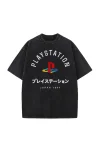 PlayStation Print Crew Neck Unisex T-shirt by Inlyline