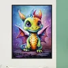 Dragon-Plein Rond Diamant Peinture-30X40CM
