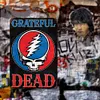 Grateful Dead - Panneaux en &eacute;tain m&eacute;tallique(20*30cm/30*40cm) - Musique