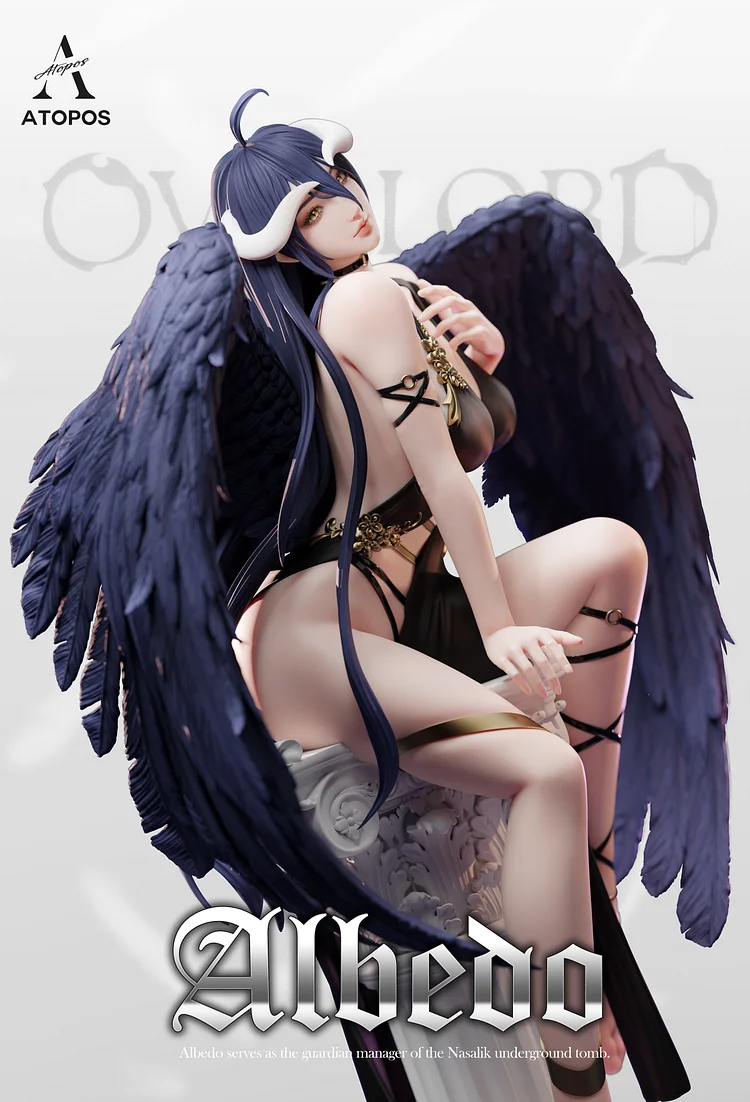 ATOPOS Studio - OVERLORD ALBEDO 1/4 Statue(GK) (Adult 18+)-