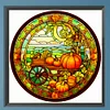 Pumpkin - Square AB Drills Diamond Painting(35*35cm)