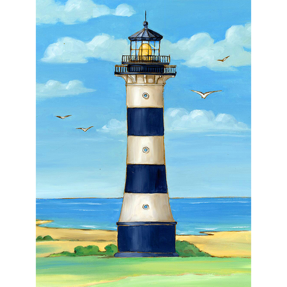 

Lighthouse - Round Drill Diamond Painting - 30*40CM, 501 Original