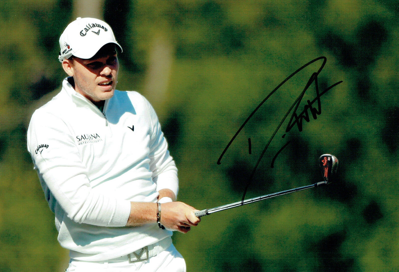 Danny WILLETT Augusta Masters SIGNED Autograph 12x8 Golf Photo Poster painting 11 AFTAL COA