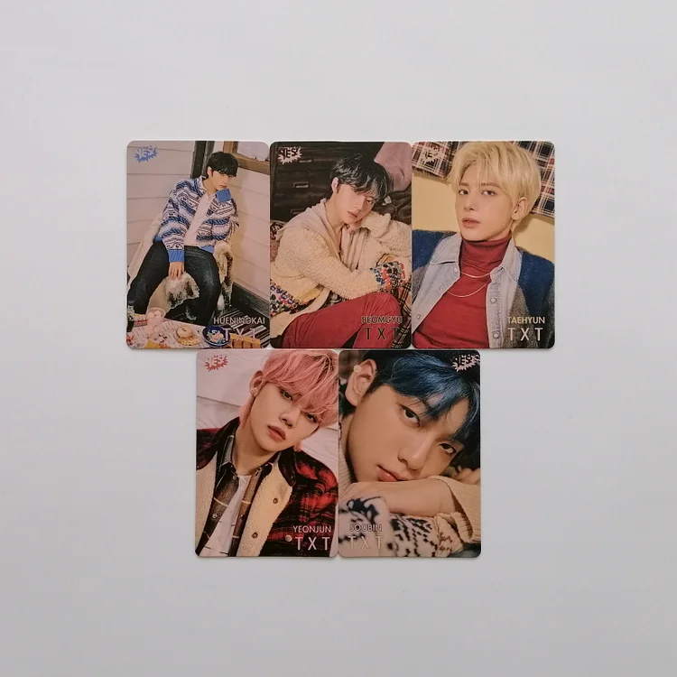 Hong Kong YES! Magazine - YES CARD - TXT - 25th Anniversary Series 71 Photo Cards [VERY RARE]