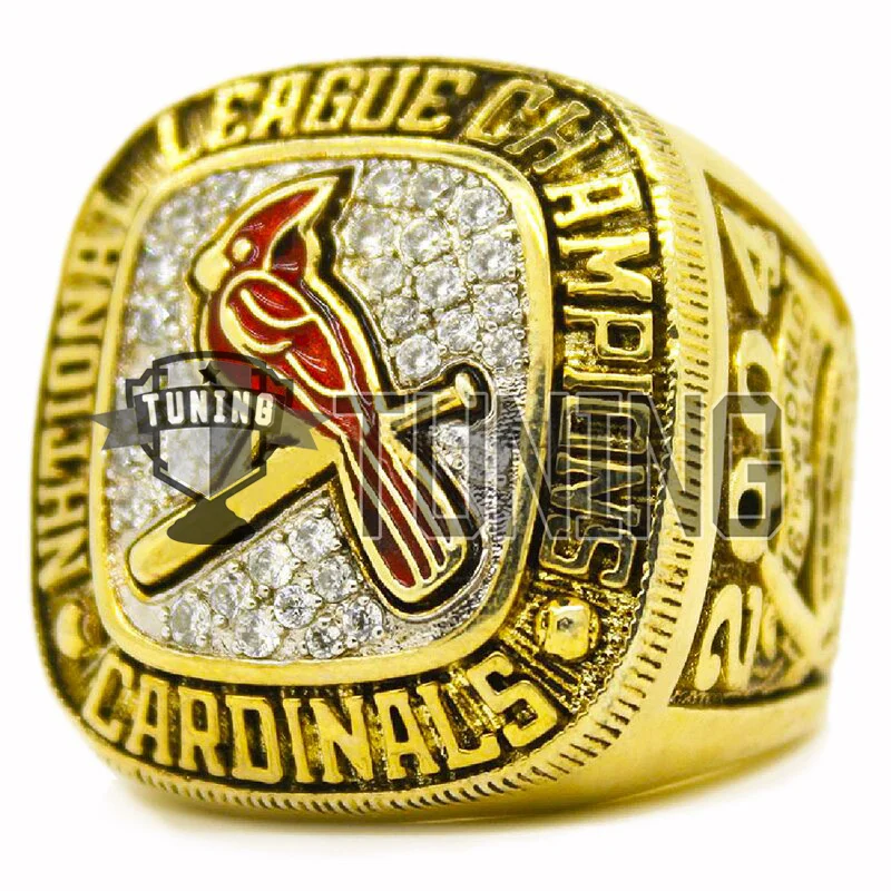 2004 St. Louis Cardinals National League Baseball Championship Ring, Custom  St. Louis Cardinals Champions Ring