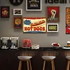 Hot dog - Panneaux en &eacute;tain m&eacute;tallique(20*30cm)