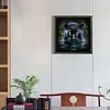（AB/Round Drills)Black Panther-Full Diamond Painting 40*40CM