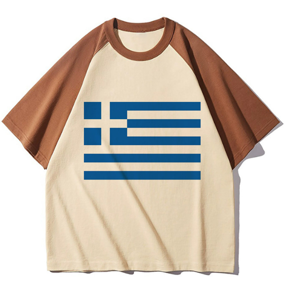 Gamesnears Greece top women crew neck top girl 2000s designer clothing