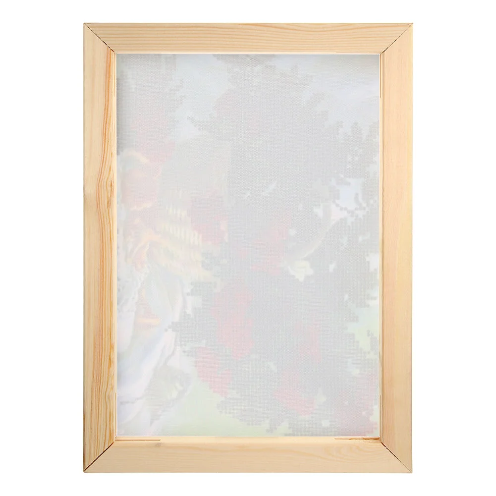 40 X 50cm Wooden DIY Diamond Painting Frame Embroidery Cross Stitch Case 