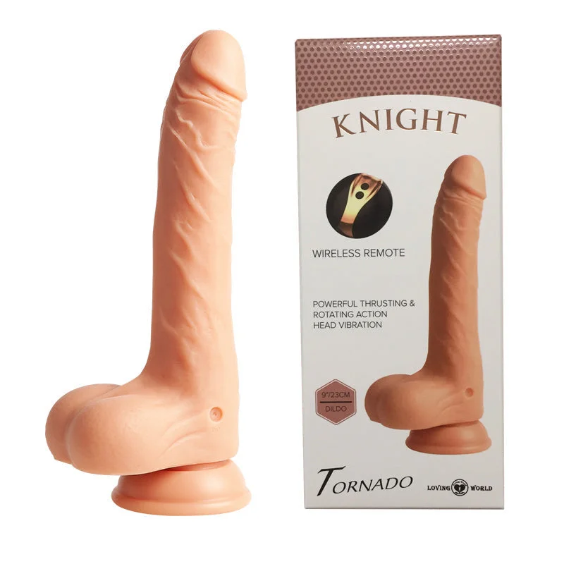Aircraftcup™ - Telescopic Swing 8 Frequency Vibration Wireless Remote Control Waterproof Dildo