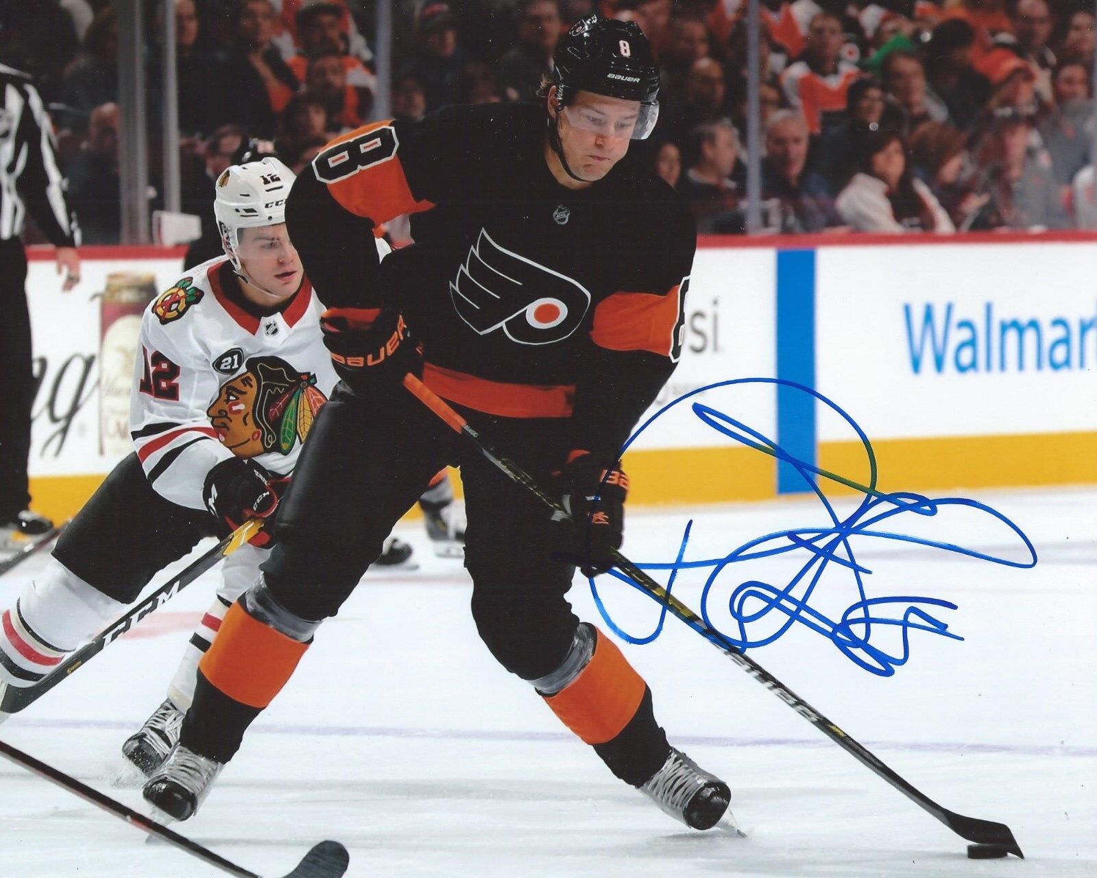 Robert Hagg Signed 8x10 Photo Poster painting Philadelphia Flyers Autographed COA B