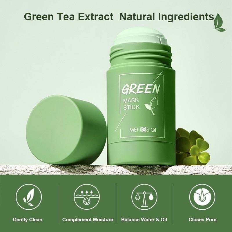 Hot Deal - Non-porous Deep Cleansing Green Tea Mask